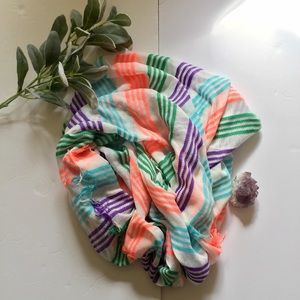 ♥️Blanket scarf bright colors lightweight neon